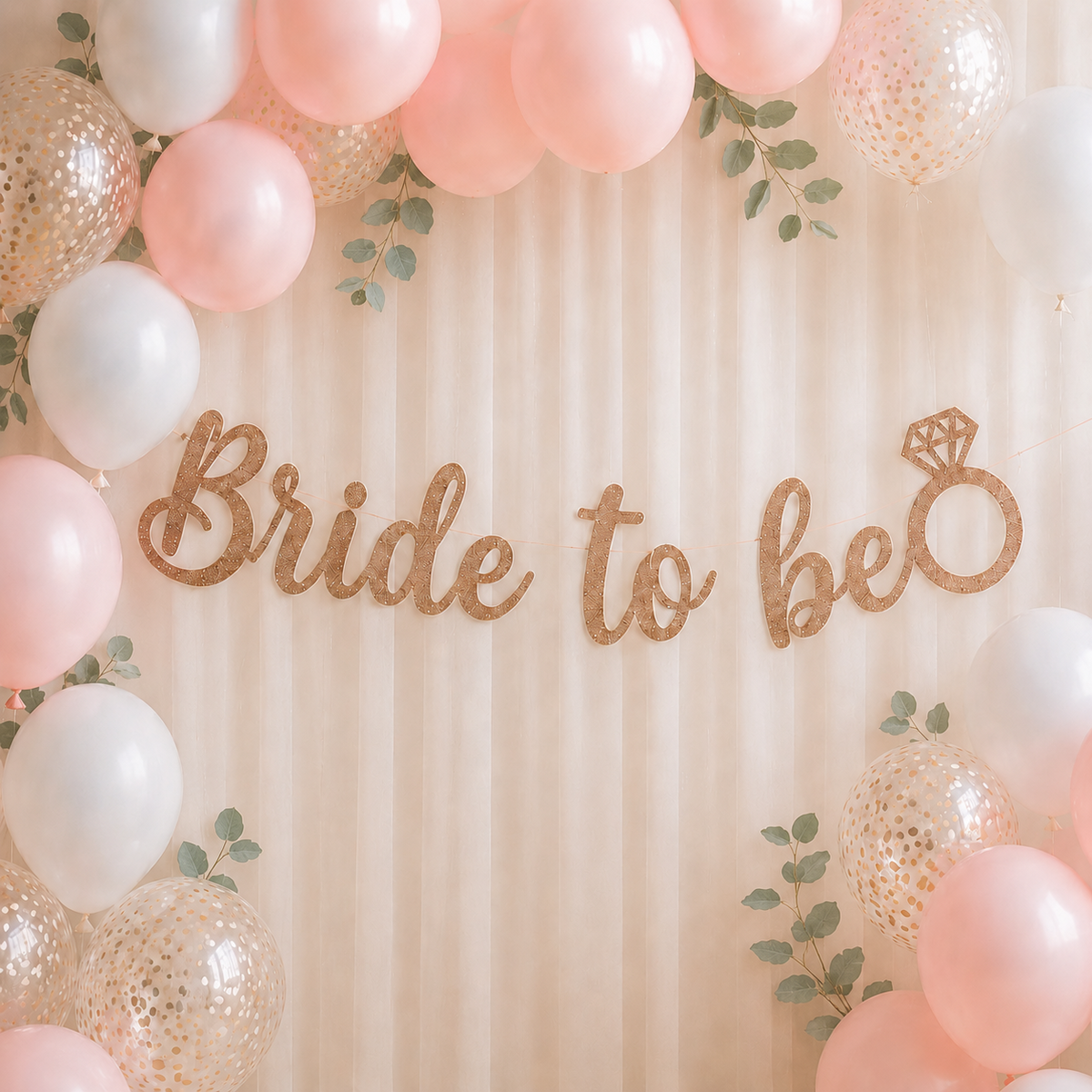 Vrijgezellenfeest versiering – Bride to Be
