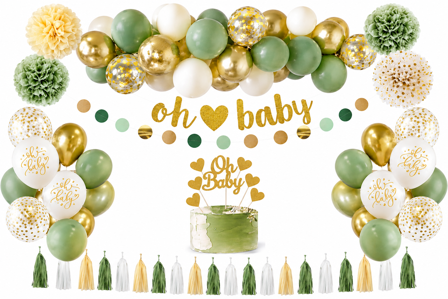 "Oh Baby" babyshower partybox