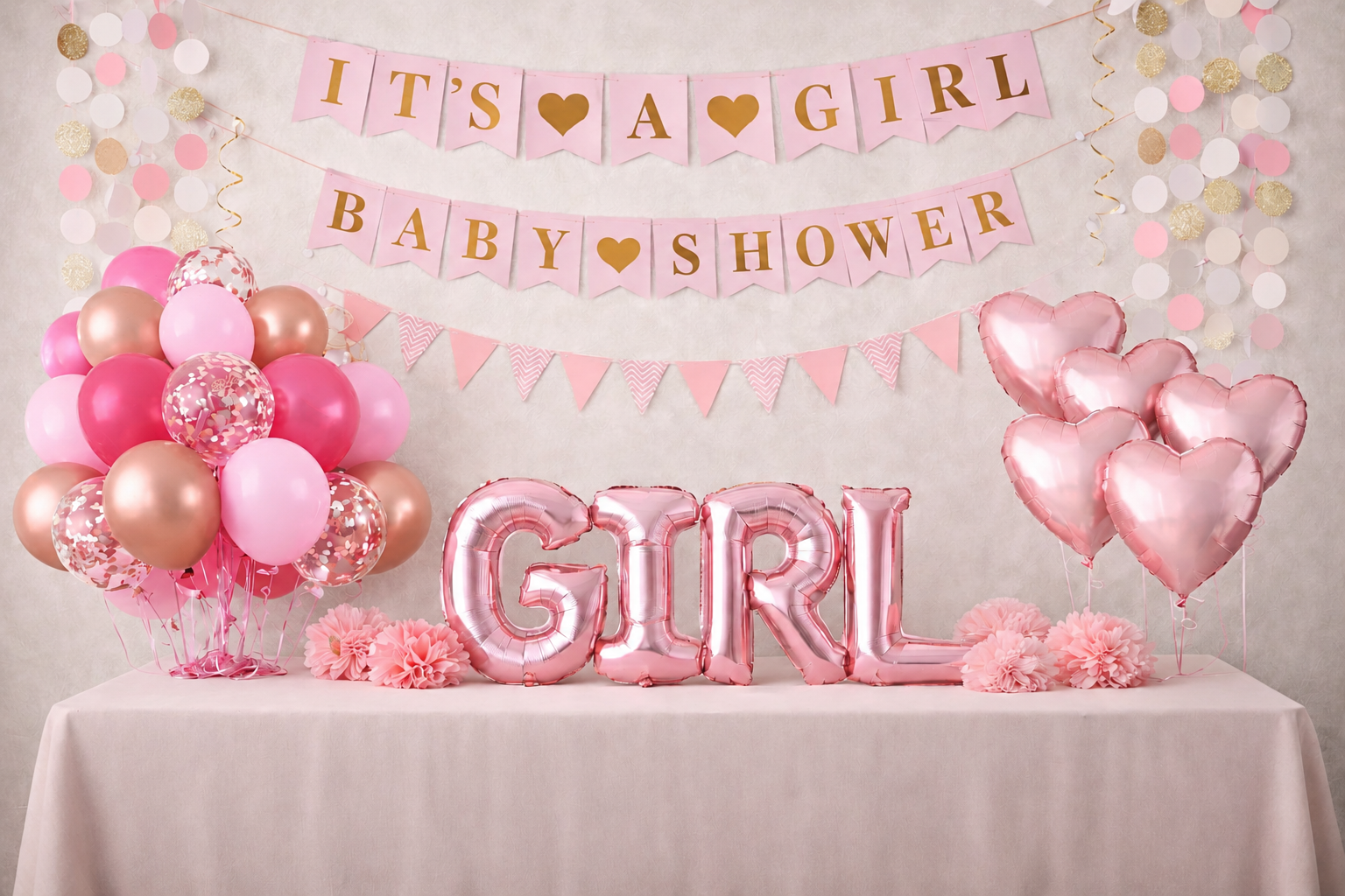 It's a Girl babyshower partybox