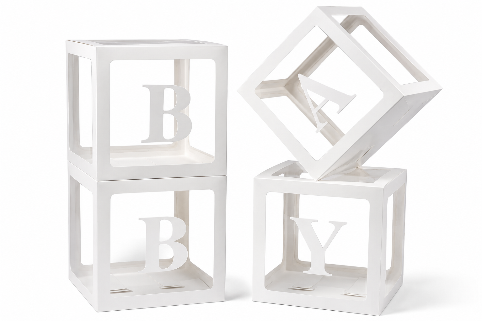 It’s a Girl + BABY letter blokken partybox