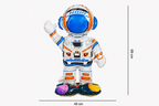 Folieballon in de vorm van een astronaut in een wit ruimtepak space